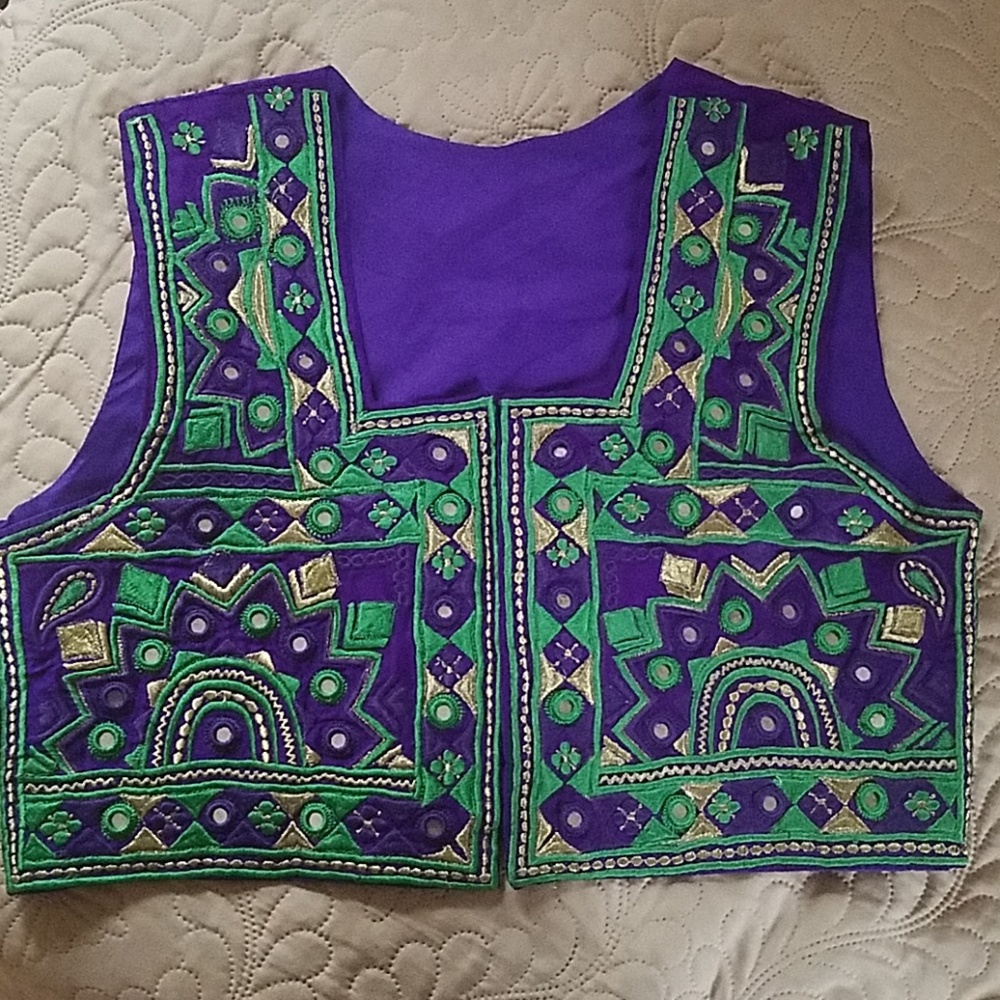 HandMade Bohemian Crop Vest